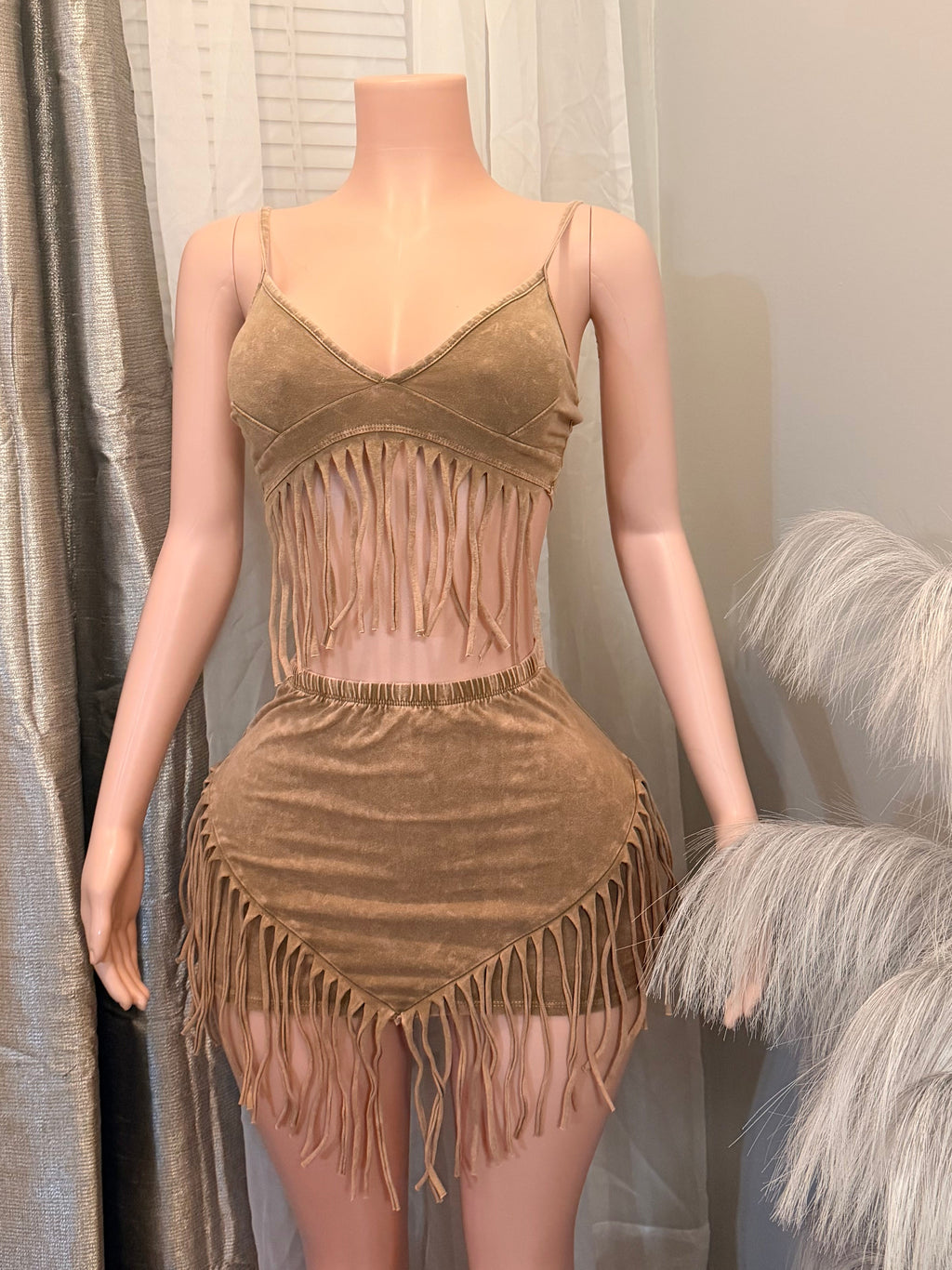 Coca Kiss Fringe Set