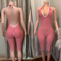 Stripe Me Down Jumpsuit