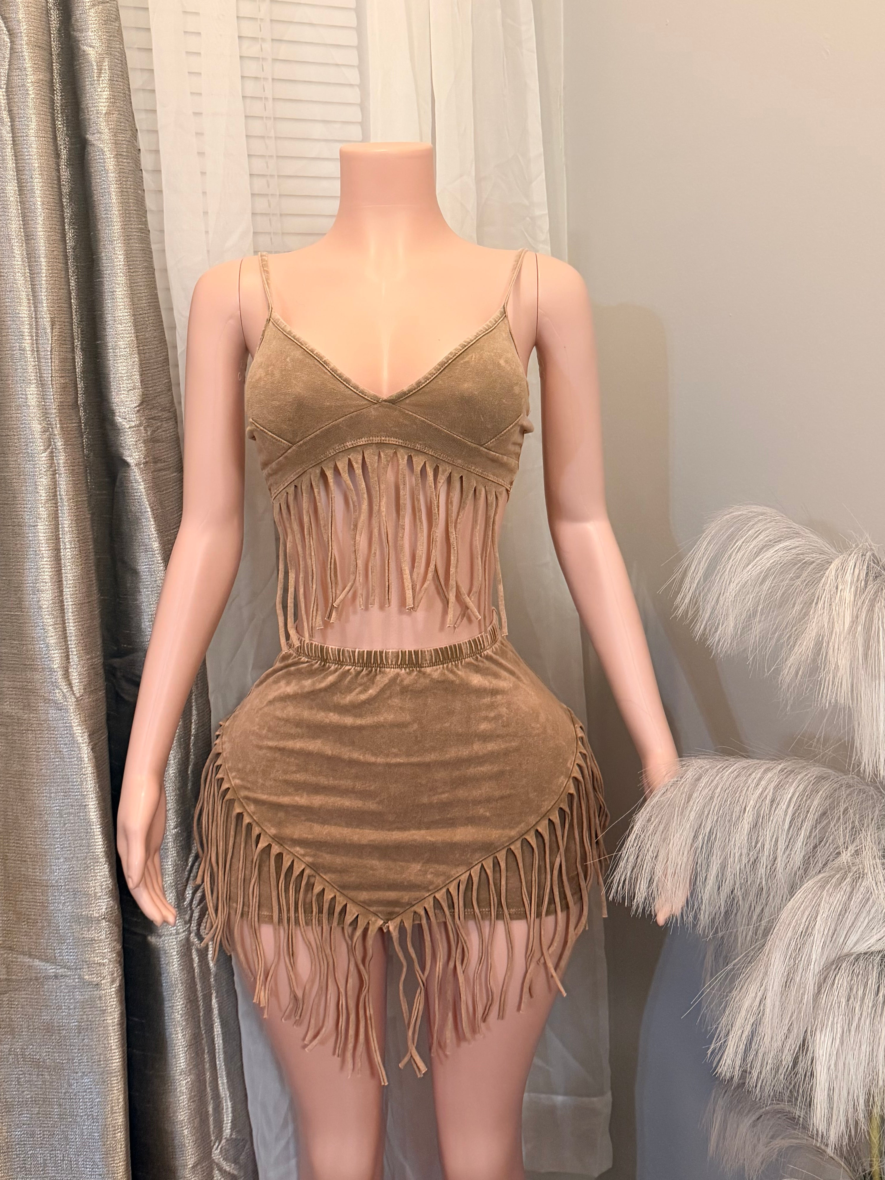 Coca Kiss Fringe Set